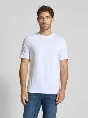 T-shirt z wyhaftowanym logo Scotch & Soda