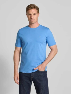 T-shirt z wyhaftowanym logo Scotch & Soda Morski