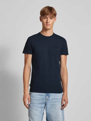 T-shirt z wyhaftowanym logo Superdry