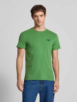 T-shirt z wyhaftowanym logo Superdry