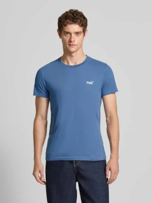 T-shirt z wyhaftowanym logo Superdry