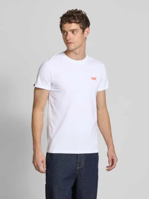 T-shirt z wyhaftowanym logo Superdry