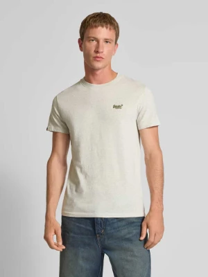 T-shirt z wyhaftowanym logo Superdry