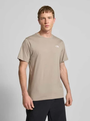 T-shirt z wyhaftowanym logo The North Face Kamienny