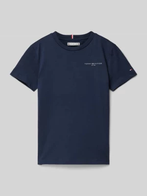 T-shirt z wyhaftowanym logo Tommy Hilfiger Teens