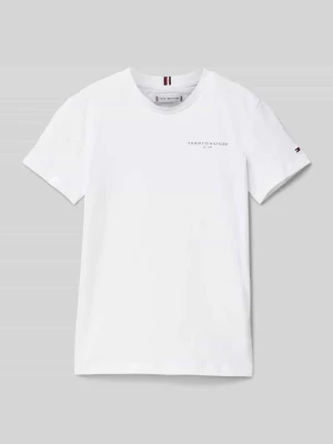 T-shirt z wyhaftowanym logo Tommy Hilfiger Teens