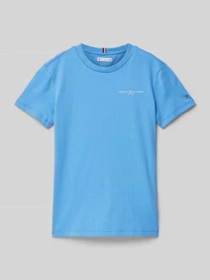 T-shirt z wyhaftowanym logo Tommy Hilfiger Teens