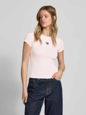 T-shirt z wyhaftowanym logo Tommy Jeans