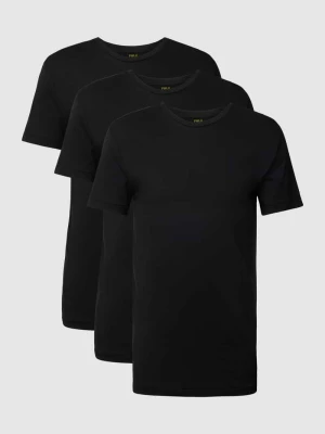 T-shirt z wyhaftowanym logo w zestawie model ‘Crew’ Polo Ralph Lauren Underwear