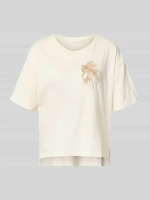 t-shirt z wyhaftowanym motywem FYNCH-HATTON