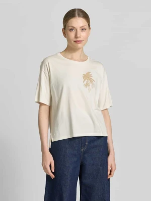 t-shirt z wyhaftowanym motywem FYNCH-HATTON