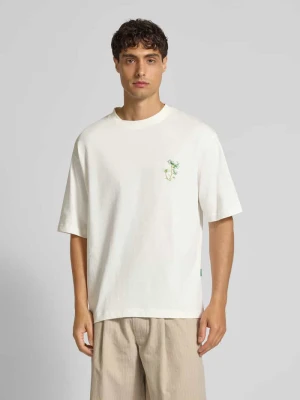 T-shirt z wyhaftowanym motywem model ‘OKHOLM’ ANNARR