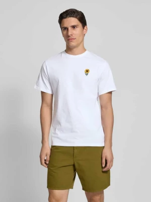 T-shirt z wyhaftowanym motywem model ‘TOURNESOL’ Forét