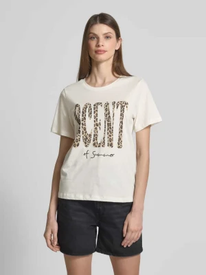 T-shirt z wyhaftowanym motywem Smith and Soul