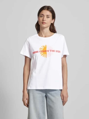 T-shirt z wyhaftowanym napisem Smith and Soul