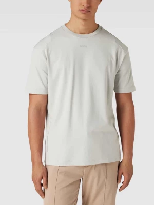 T-shirt z wytłoczonym logo model ‘Talboa’ BOSS Green