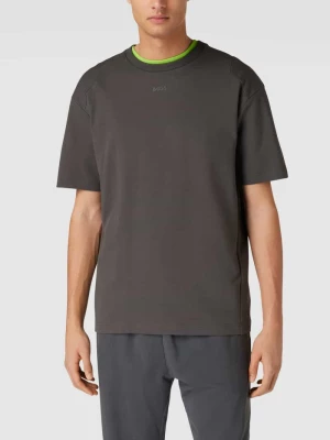 T-shirt z wytłoczonym logo model ‘Talboa’ BOSS Green