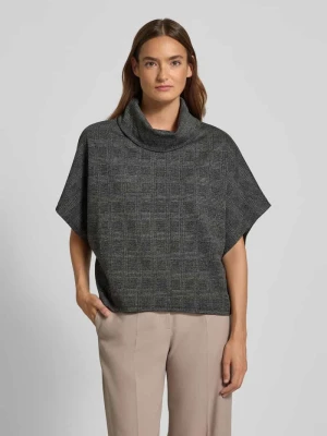 T-shirt z wywijanym kołnierzem Apricot