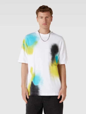 T-shirt z wzorem na całej powierzchni Calvin Klein Jeans