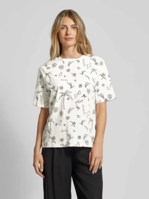 T-shirt z wzorem na całej powierzchni JAKE*S STUDIO WOMAN