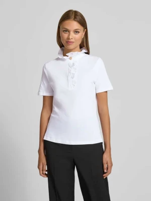 T-shirt ze stójką Rich & Royal