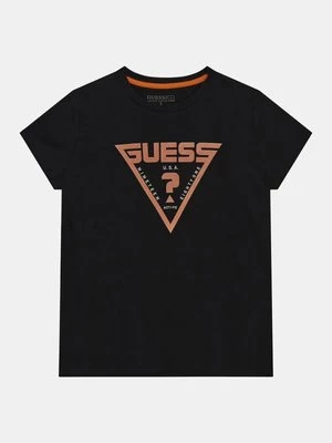 T-Shirt Ze Stretchem I Trójkątnym Logo Guess Kids