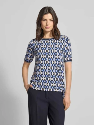 T-shirt ze wzorem na całej powierzchni Betty Barclay