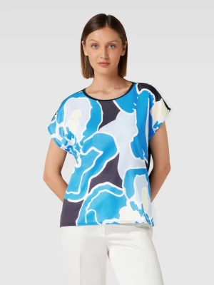 T-shirt ze wzorem na całej powierzchni model ‘Sintenso’ Opus