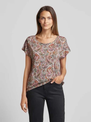 T-shirt ze wzorem paisley model ‘Felicity’ Soyaconcept