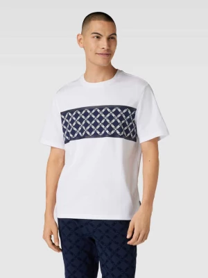 T-shirt ze wzorem w blokowe pasy model ‘EMPIRE STRIPE’ Michael Kors