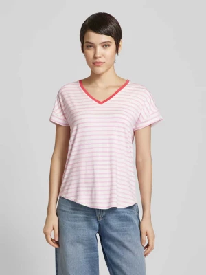 T-shirt ze wzorem w paski model ‘Feporsi’ Fransa