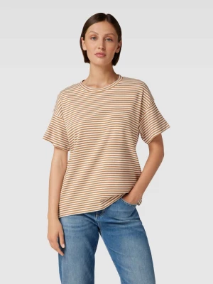 T-shirt ze wzorem w paski model ‘JADA’ Vila