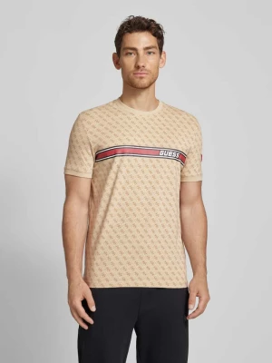 T-shirt ze wzorem z logo model ‘JAMEY’ Guess Activewear