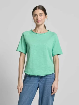 Zdjęcie produktu T-shirt ze zrolowanym brzegiem i okrągłym dekoltem Smith and Soul