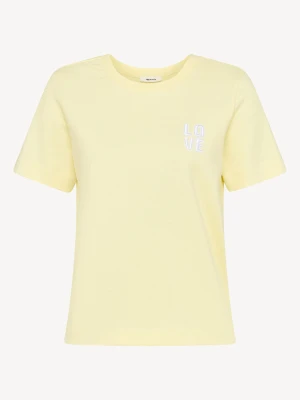 T-shirt żółty Tamaris