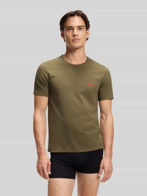 T-shirty o kroju regular fit z czystej bawełny w zestaw 3 szt. HUGO