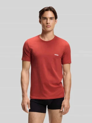 T-shirty o kroju regular fit z czystej bawełny w zestaw 3 szt. HUGO