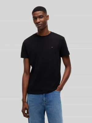 T-shirty o kroju slim fit z czystej bawełny w zestawie 2 szt. Tommy Jeans czarny