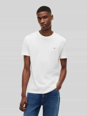 T-shirty o kroju slim fit z czystej bawełny w zestawie 2 szt. Tommy Jeans Granatowy