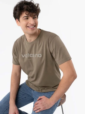 T-shirt z napisem, Comfort Fit, T-TOL Volcano