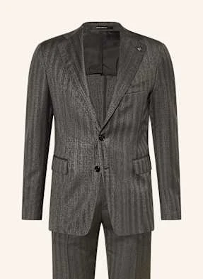 Tagliatore Garnitur Extra Slim Fit grau
