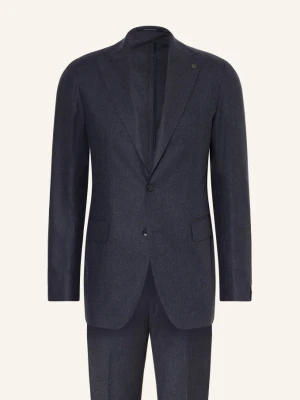 Tagliatore Garnitur O Kroju Extra Slim Fit blau GRANATOWY