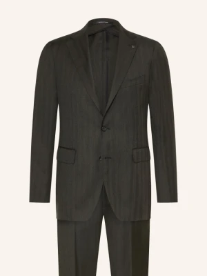 Tagliatore Garnitur O Kroju Extra Slim Fit gruen CIEMNOZIELONY