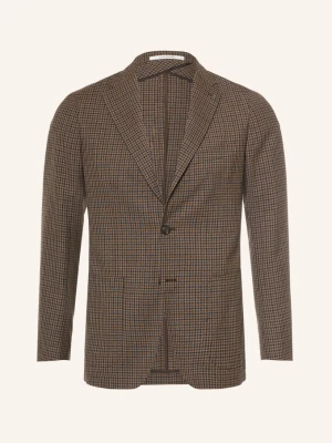 Tagliatore Marynarka O Kroju Extra Slim Fit braun brązowy