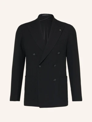 Tagliatore Marynarka O Kroju Slim Fit schwarz CZARNY