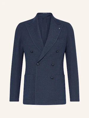 Tagliatore Marynarka Slim Fit blau