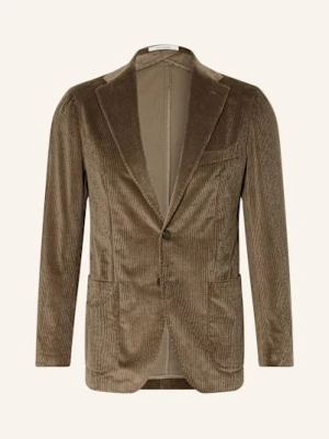 Tagliatore Marynarka Sztruksowa Slim Fit braun