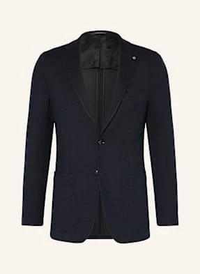 Tagliatore Marynarka Z Dzianiny Regular Fit blau
