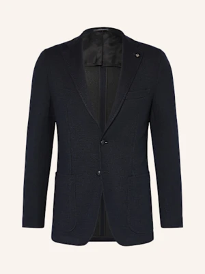 Tagliatore Marynarka Z Dzianiny Regular Fit blau