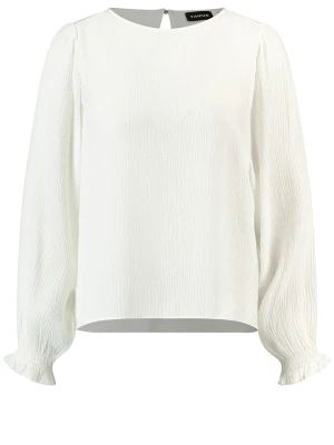 TAIFUN Bluzka w kolorze białym rozmiar: 40